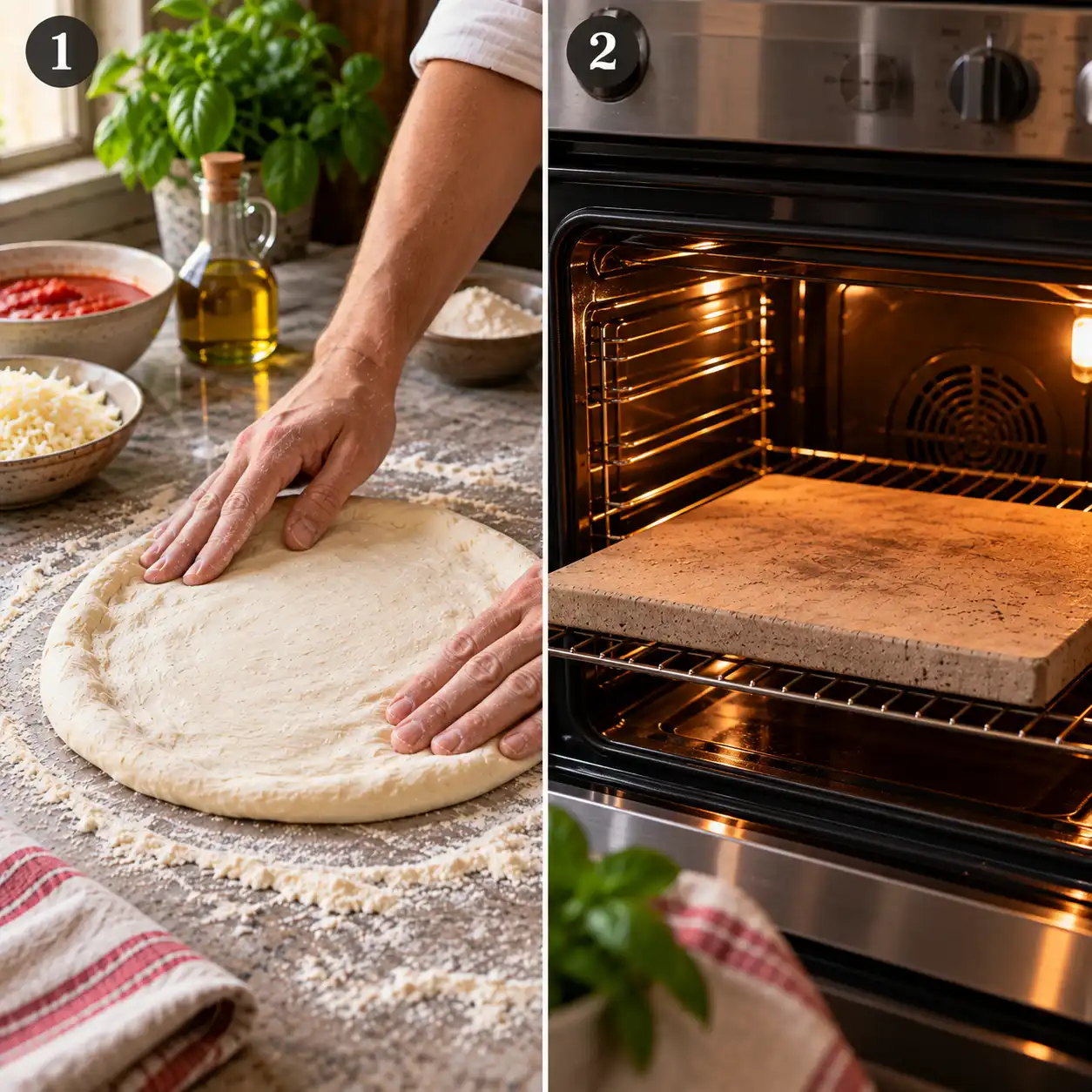 pizza recipes toppings preparation