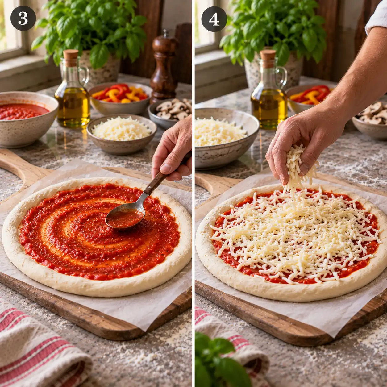 pizza recipes toppings final dish