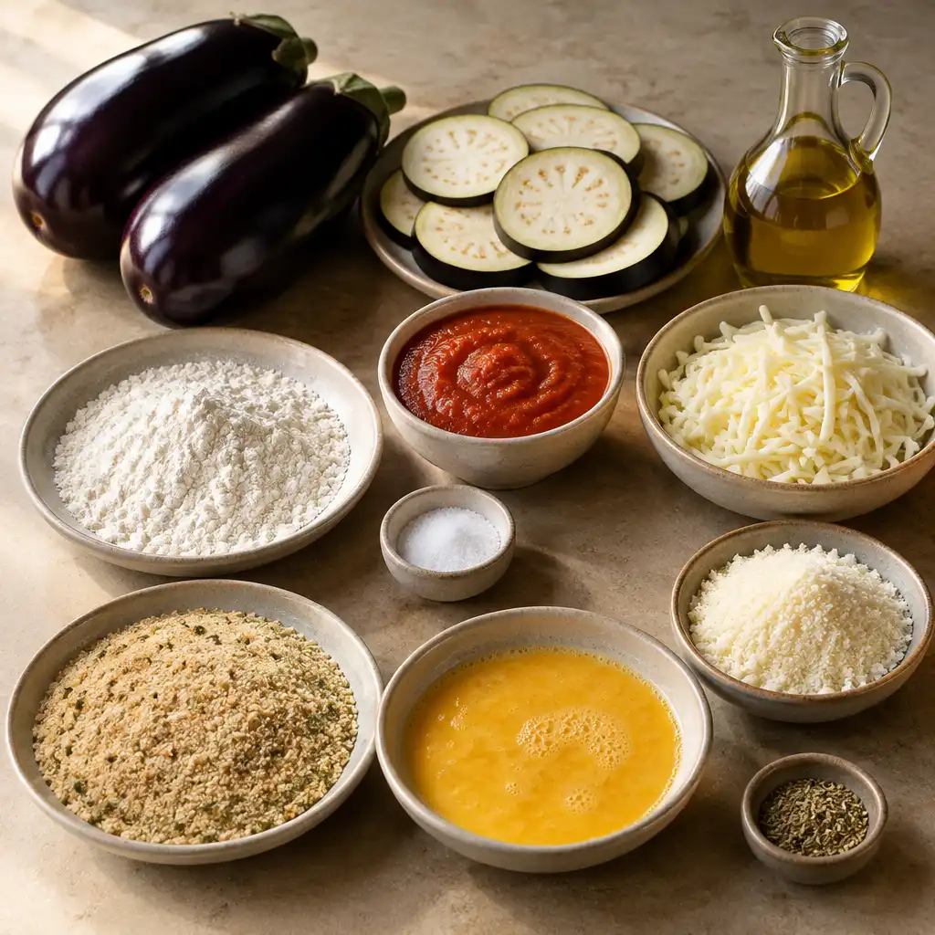 eggplant parmesan ingredients