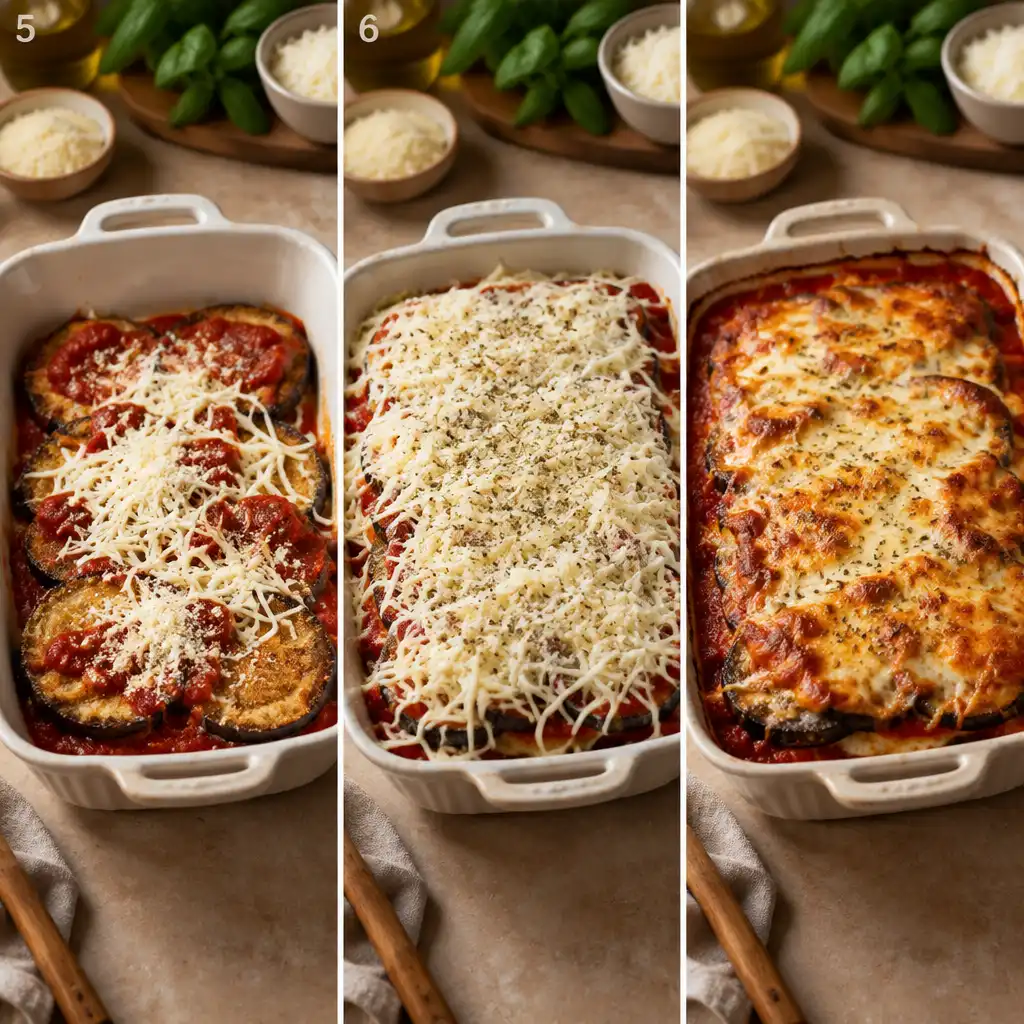 eggplant parmesan final dish
