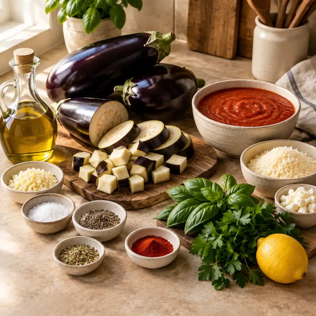 eggplant recipes ingredients