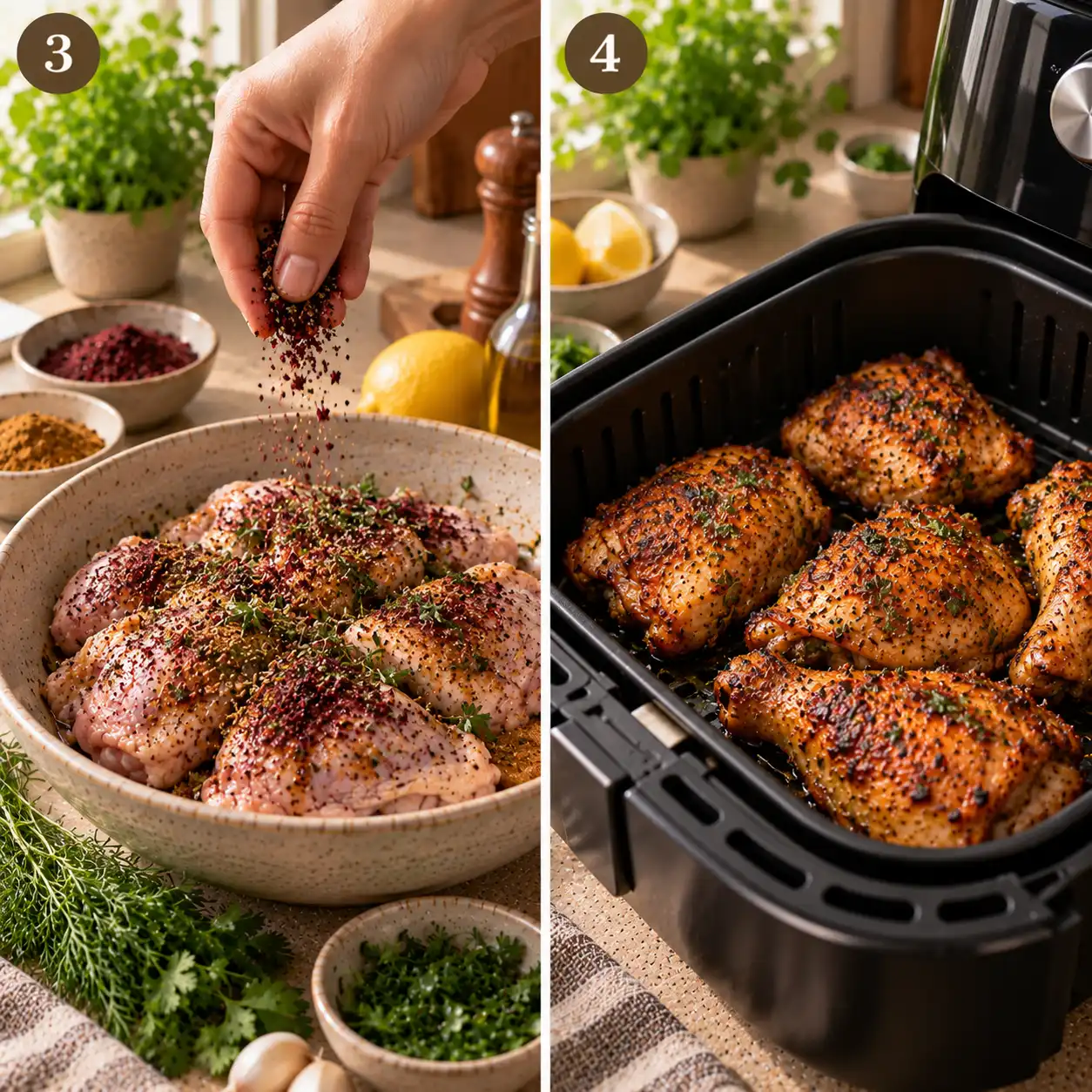 new chicken recipes final dish