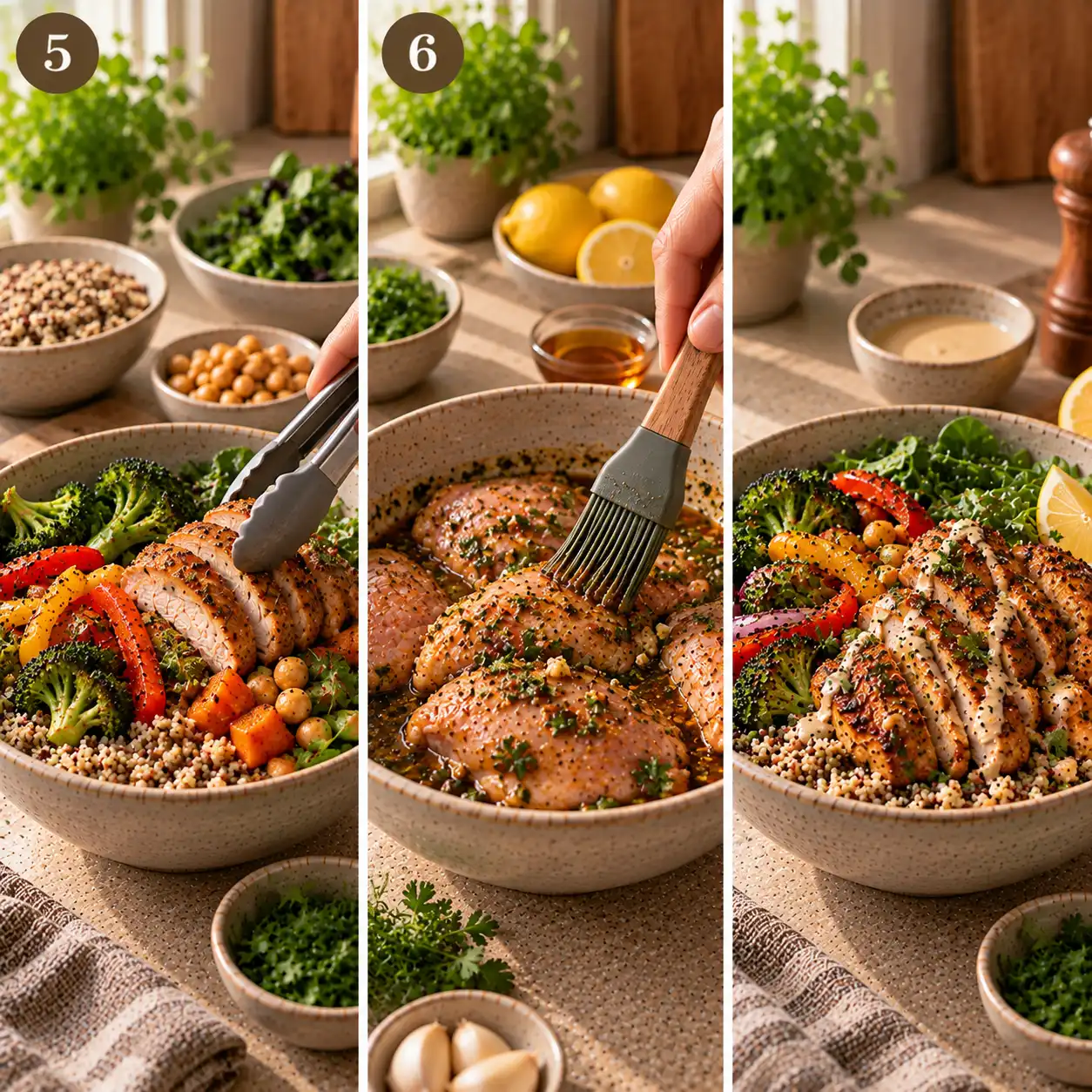 new chicken recipes final dish
