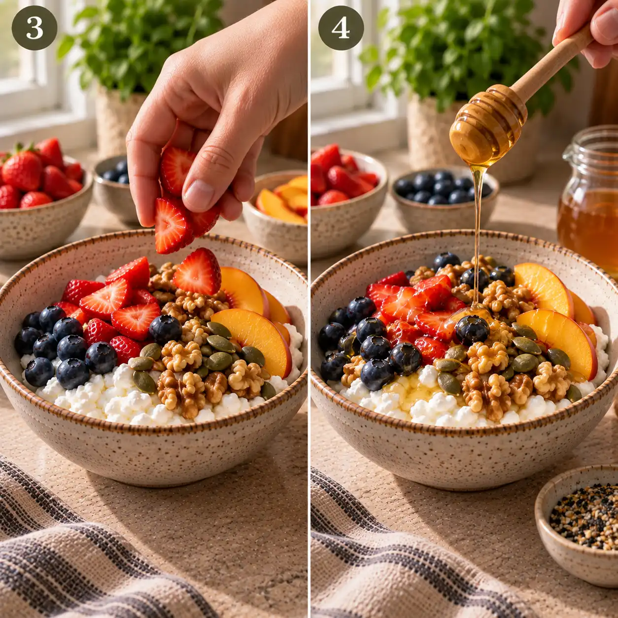 daisy cottage cheese final dish