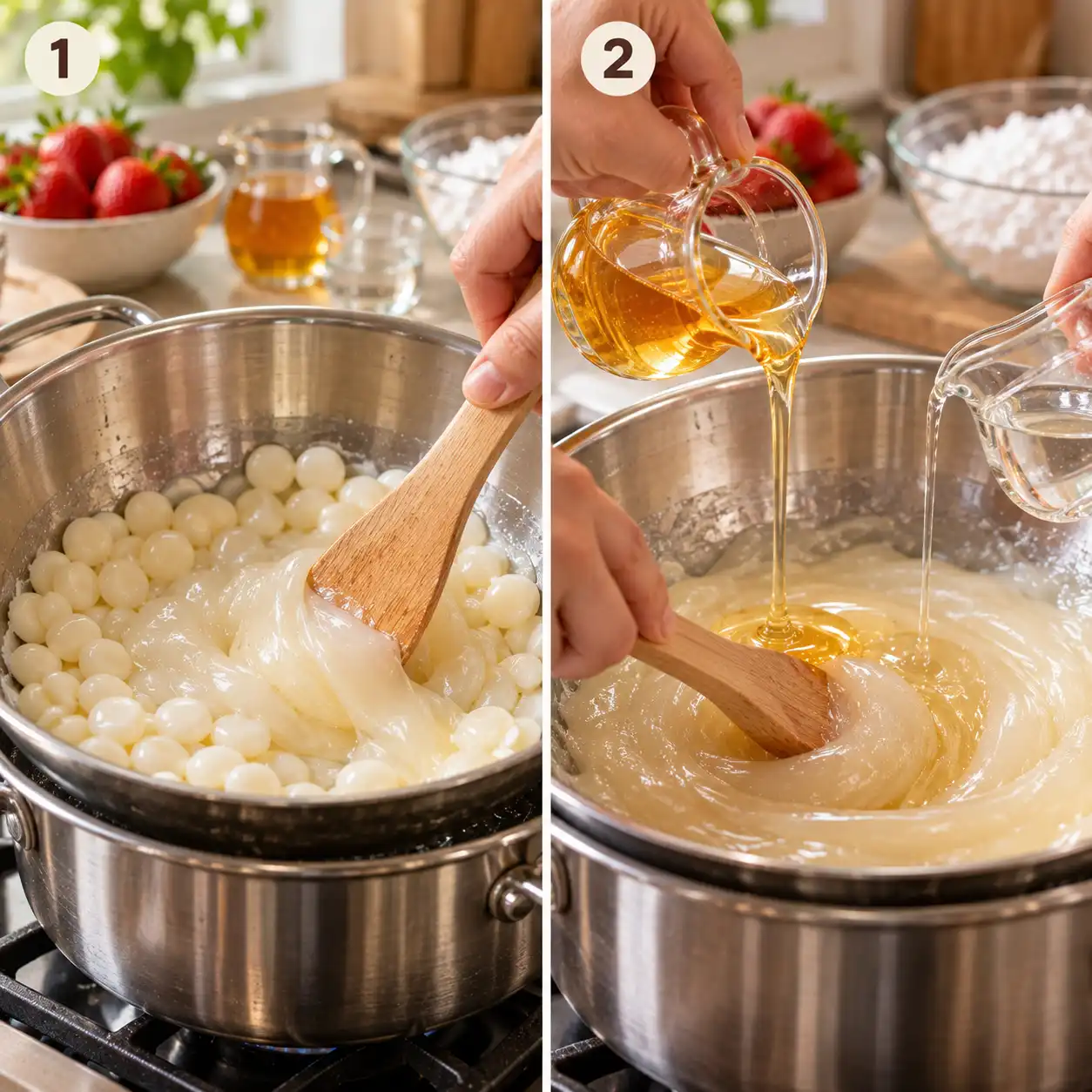 Nara Smith Homemade Bubble Gum Recipe preparation