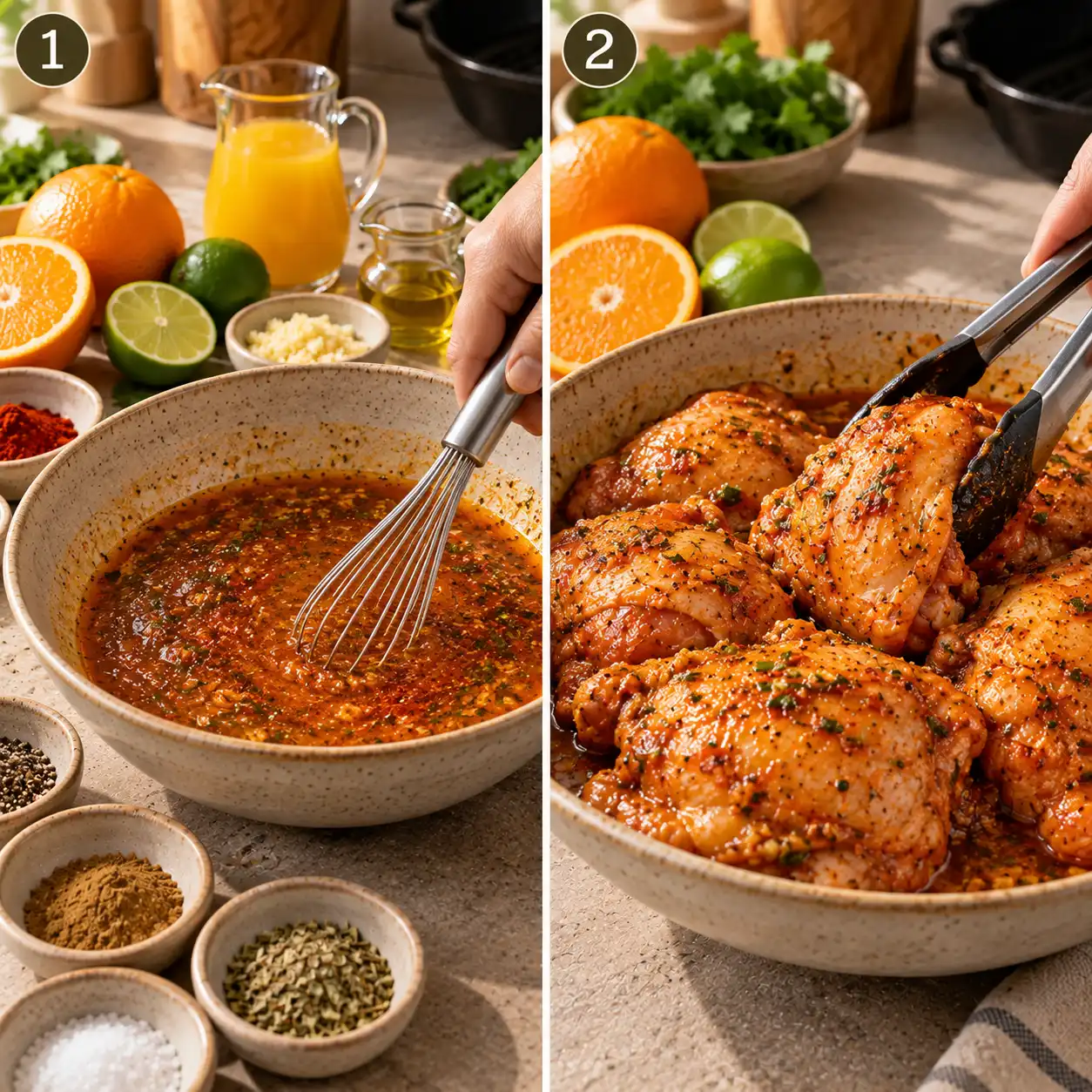 what is pollo asado preparation