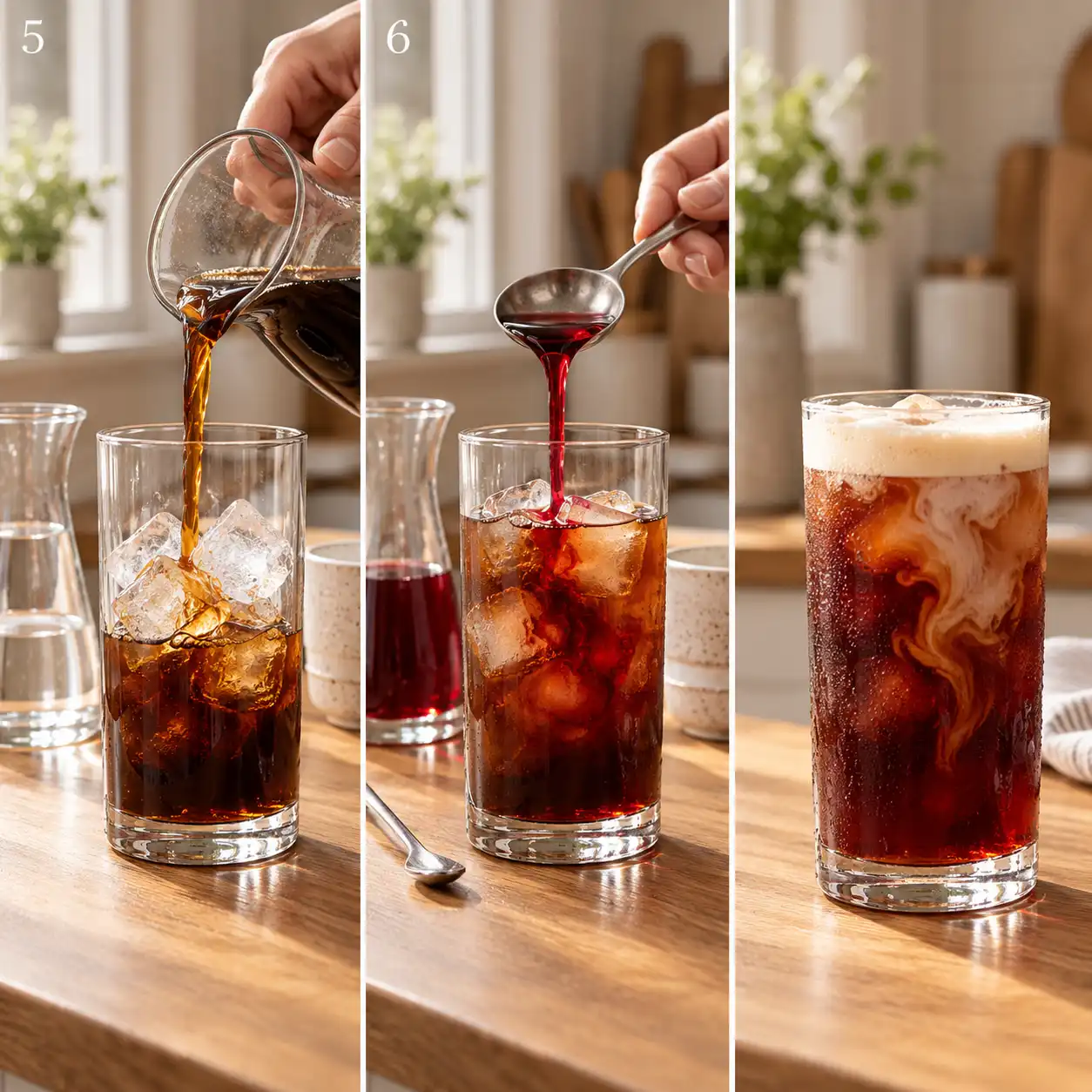 Cranberry Coffee Cold Brew final dish