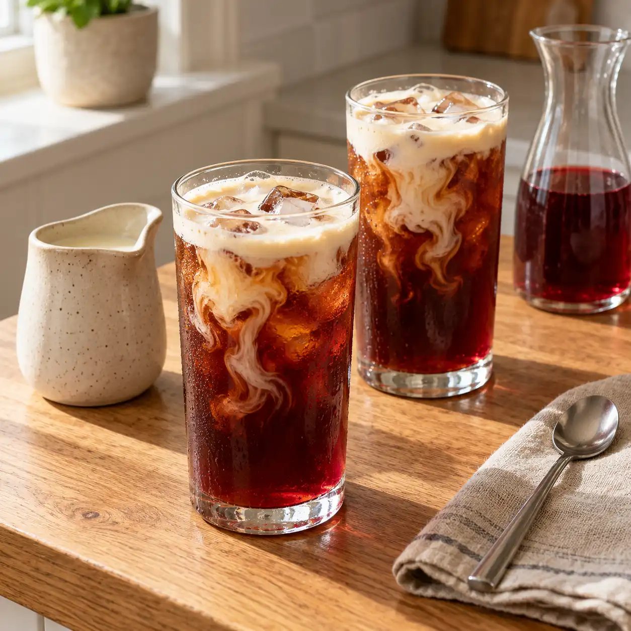 Cranberry Coffee Cold Brew final dish
