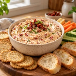 Vegetarian Charcuterie Dip recipe featured image