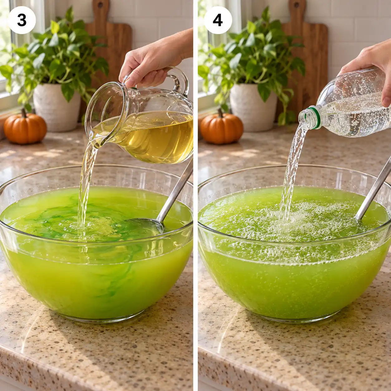 Witches Brew Punch Without Sherbet final dish