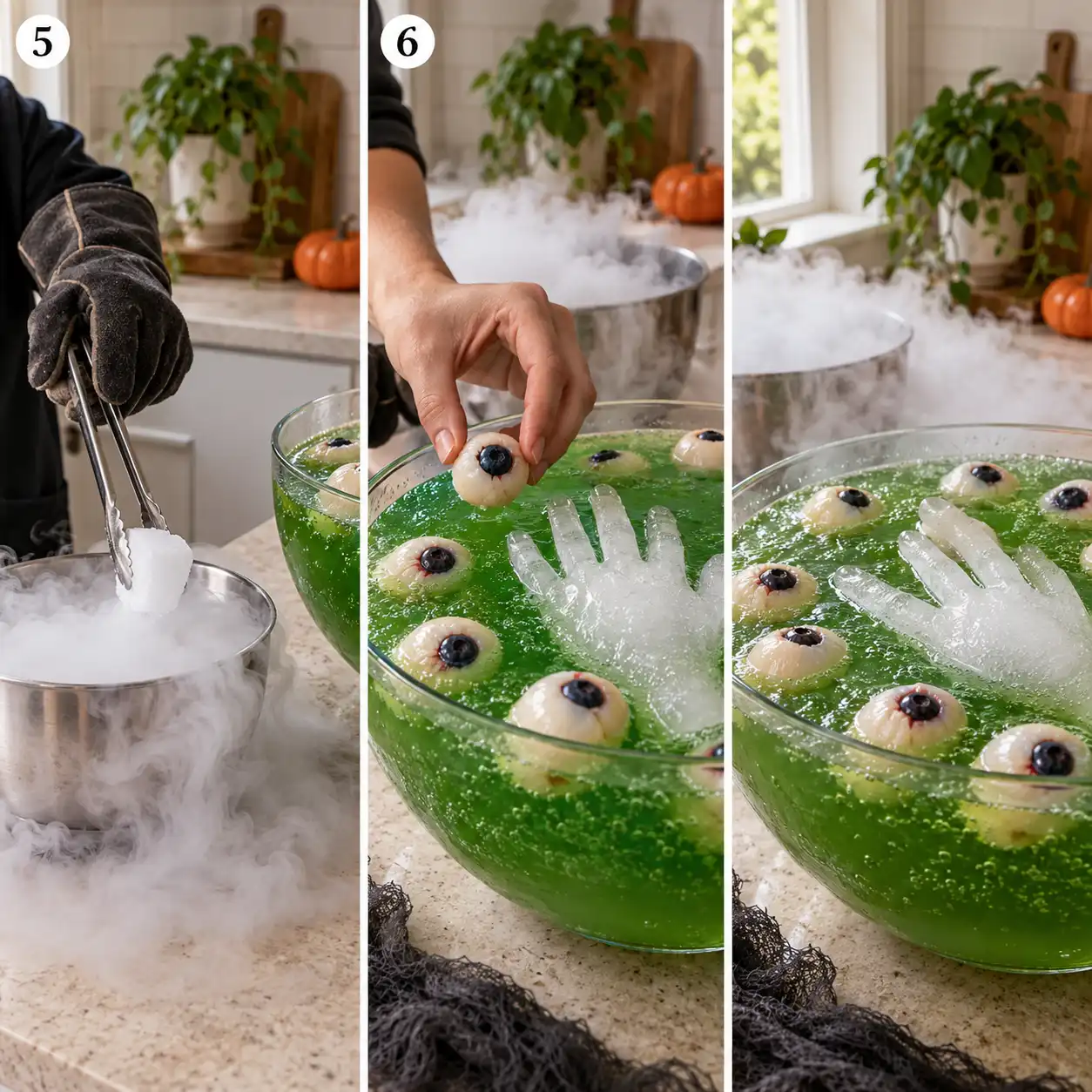 Witches Brew Punch Without Sherbet final dish